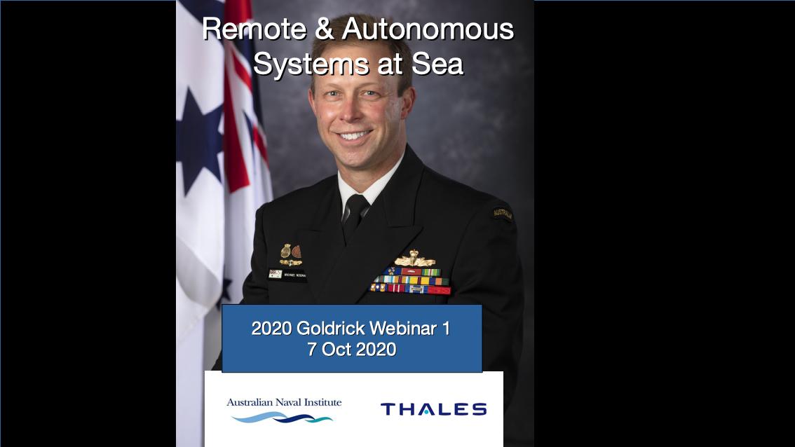 Chief of Navy launches the RAS AI Strategy 2040 | The Australian Naval ...