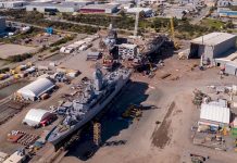 HMAS Toowoomba begins upgrade