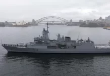 NZ ship in Australia for missile exercise