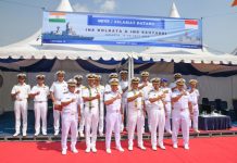 Indian warships visit Indonesia