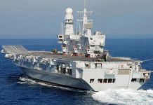 Italian carrier heads to US for F-35B fit-out