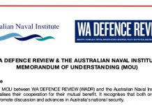 ANI and WA Defence Review sign MOU