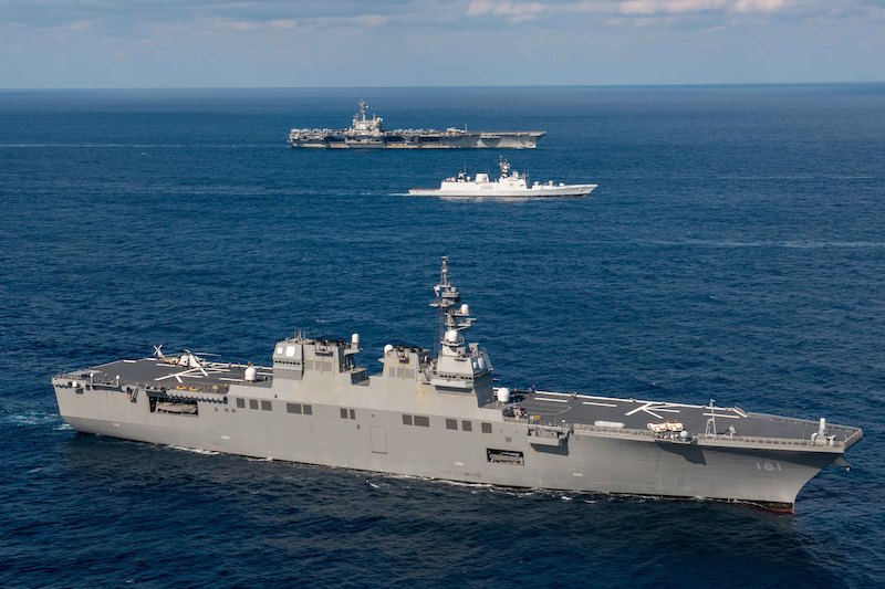 Quad Nations Hold Naval Exercise Malabar 2022 | The Australian Naval ...