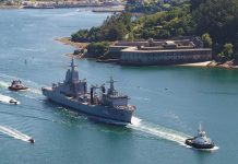 Repairs to HMAS Supply