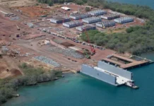 New N-sub dry dock at Pearl Harbour