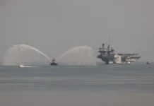 First UK carrier in Australia for 28 years