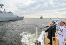 Russia cancels naval parade