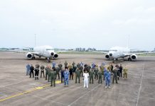 RAAF Poseidon Maritime Patrol aircraft visit India