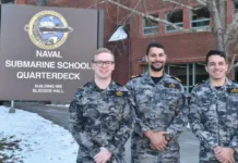 RAN officers posted to Virginia-class subs