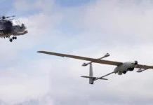 RN helicopters using long-range drones