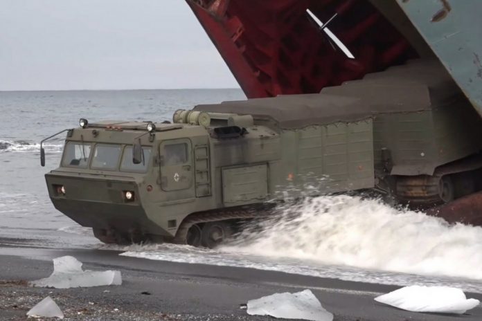 Russian Northern Fleet exercises
