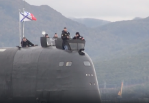 Russian N-subs traverse under Arctic ice sheet