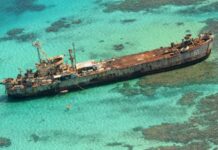 Chinese Presence off Ayungin Shoal