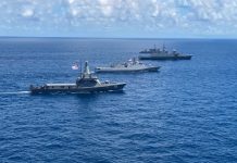 Singapore and Indonesia navies in Exercise Eagle Indopura