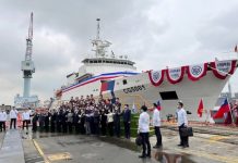 Taiwan’s new coast guard flagship
