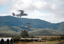 US marines in Talisman Sabre exercise