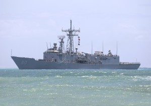 USS Rodney M Davis, 08 2008, Pacific Ocean