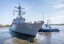 Repaired USS Fitzgerald heads to new home