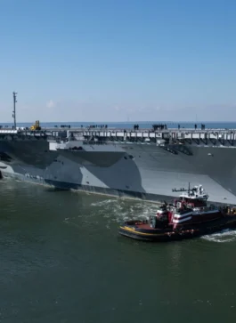 New US carrier heads to sea