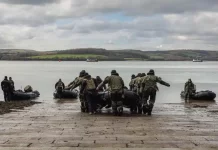 Ukrainians being trained in the UK