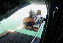 First uncrewed vessel airdrop