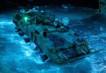 Amphibious vessel put to the test