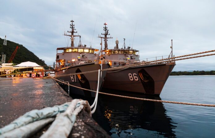 anti-mine ships