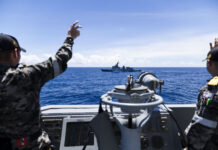 Three-nation SCS exercise