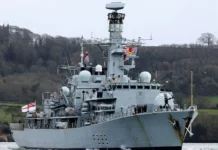 Snapshot of RN and RFA ships