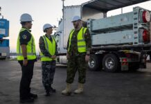 Canadian warship rearmed in Broome