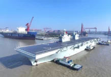 Chinese carrier’s sea trial