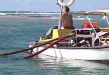 Chinese destruction in South China Sea