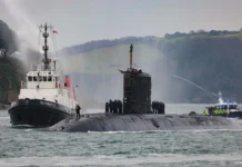 Final Voyage of last Trafalgar-class SNN