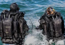 Mines and naval diving developments