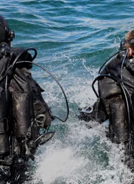 Mines and naval diving developments