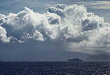 HMAS Canberra in Hawaii