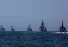 Five ships leave Sydney