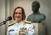 US Chief of Naval Operations completes treatment for breast cancer