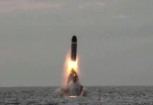 France tests sub-launched missile