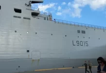 French naval vessels in Nth Qld