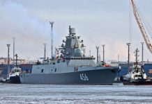 Russia launches new frigate