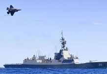 Half of RAAF out with HMAS Hobart