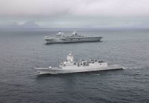 F35s escort Russians from UK ship area