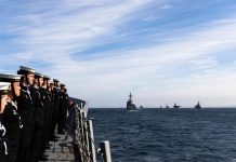 RAN ships in Japanese International Fleet Review