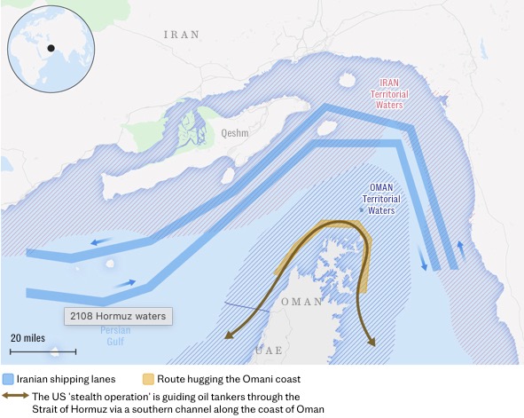 hormuz new routes
