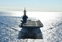 Japanese helicopter sea trials