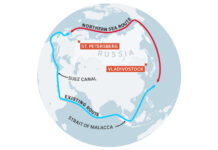 Chinese container ship takes Arctic route