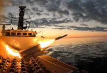 RN tests missile in live firing at sea