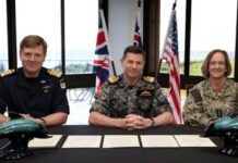 AUKUS navy chiefs in WA for HMAS Stirling visit and conference