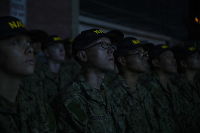 Recruit Training Command Capping Ceremony